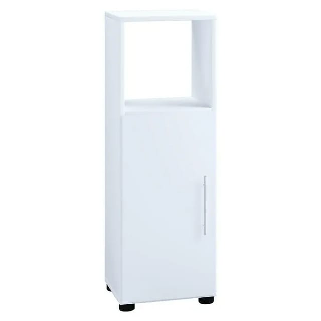 Flandu Badschrank Halbhoch Halb Hoch Weiß.