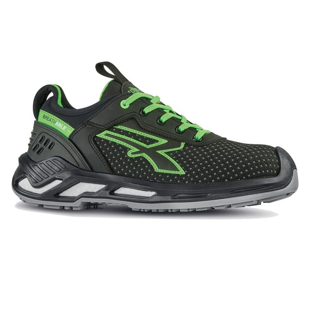 Bryan S3 Ci Esd Src Sicherheitsschuhe - 35 Eu - Anthrazit/grüne - U-power