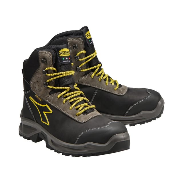 Cross Sport Diatex High S3 Wr Ci Src Sicherheitsschuhe - 46 Eu - Grau - Diadora