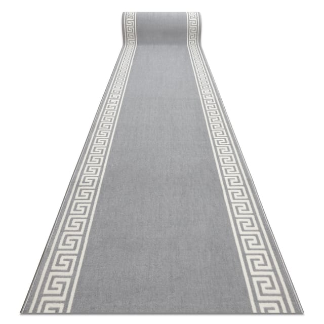 Rugsx - Läufer Bcf Morad Grek Griechisch Grau 60 Cm Grey 60x540 Cm