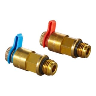 Oventrop - Anschluss-set 2x Messventile Für Strangventile Hydrocontrol Classic Messtechnik