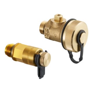 Ov Anschluss-set 3 1 Messventil G 1/4z F+e Kugelhahn G 1/4z