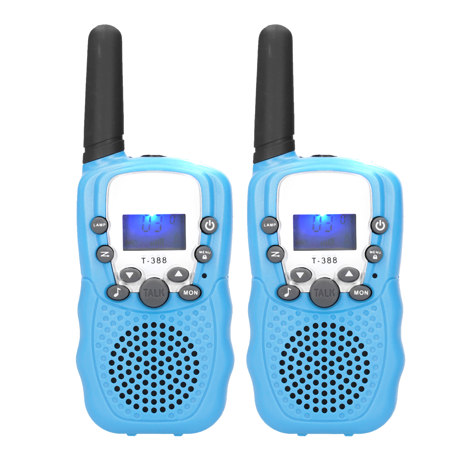 Kinder-walkie-talkie Mit Lcd-bildschirm – 2-teiliges Zwei-wege-spielzeugradio