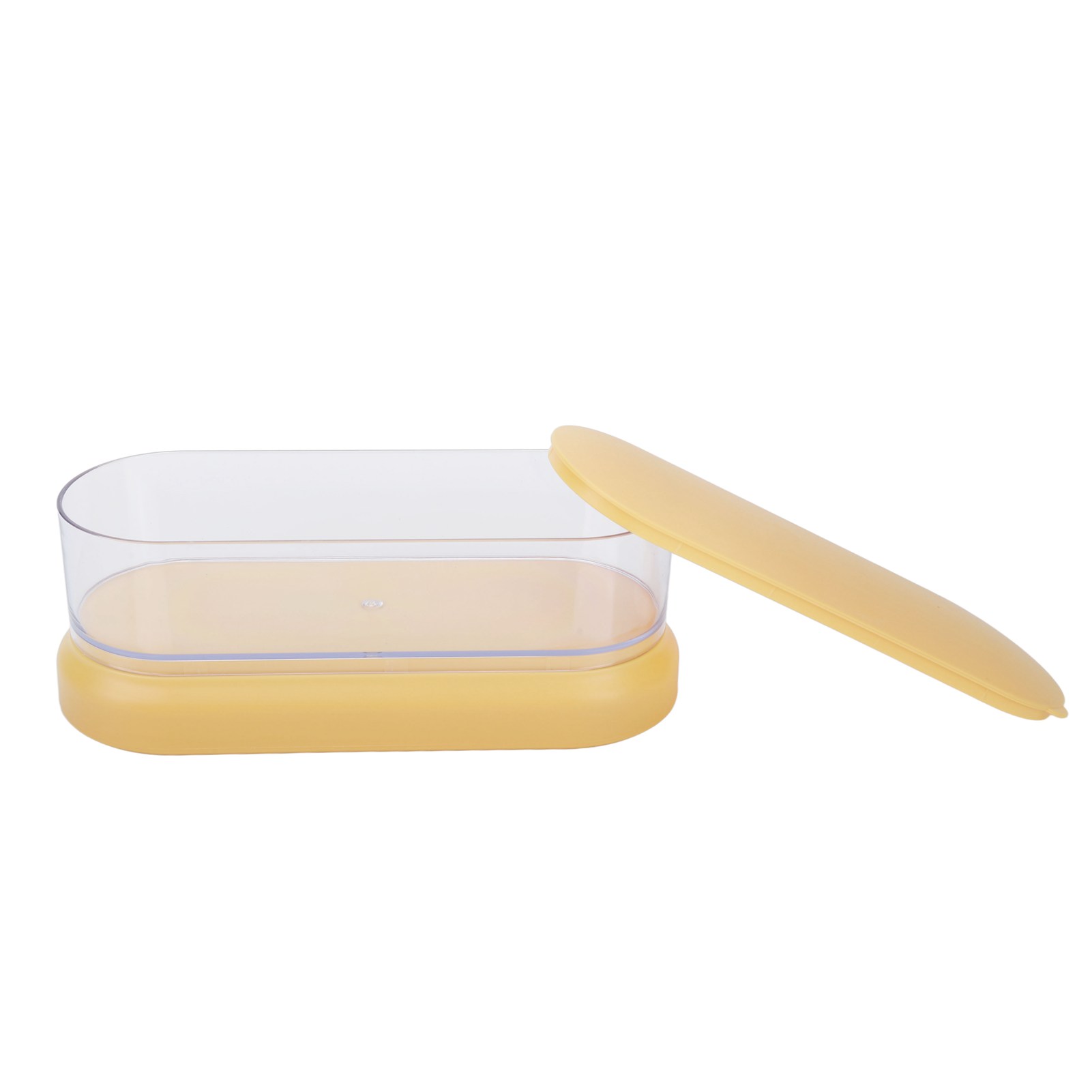 Tragbarer Ultraschallreiniger Für Maniküre-equipment, 450 Ml, Multifunktional, Gelb
