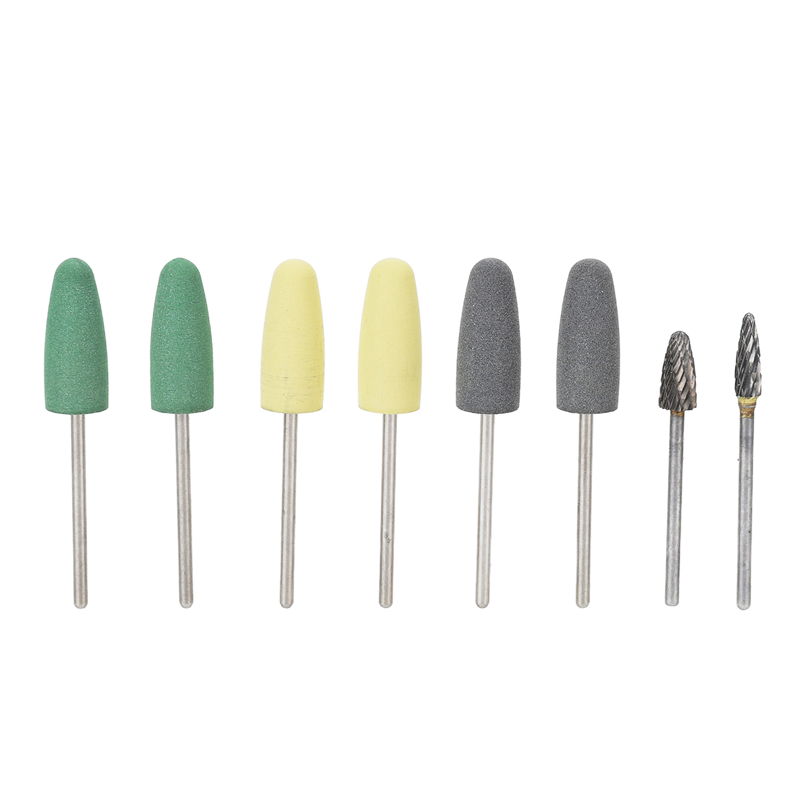 Set Mit 8 Lichthärtenden Polierbohrern Aus Kunststoff Für Die Zahnmedizin, Ersatzteile Für Die Zahnärztliche Frästechnik, 2,35 Mm Durchmesser