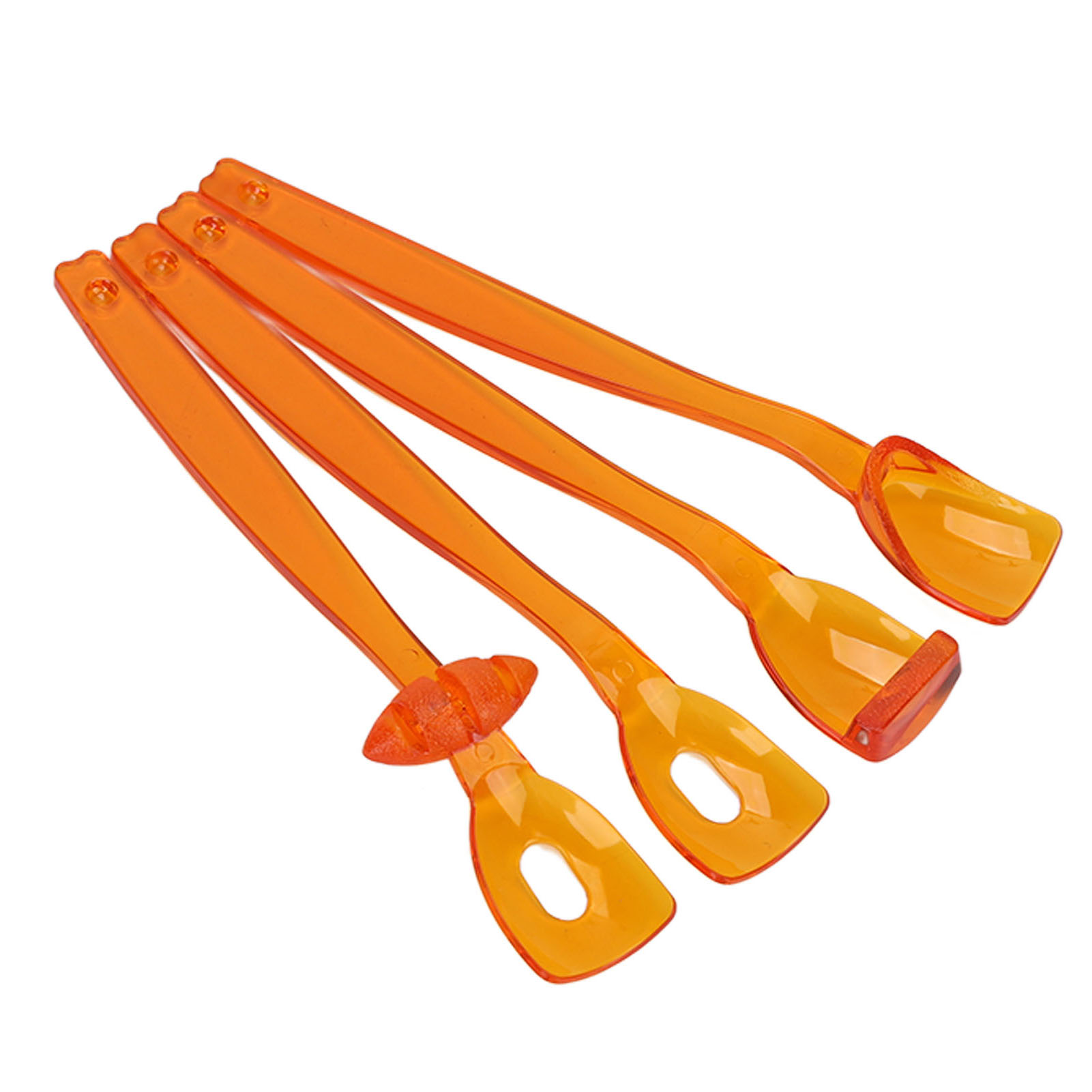 4-teiliges Tragbares Mundmuskeltrainingsgerät Für Dysarthrie, Lippen- Und Zungenrehabilitationsgerät (orange)