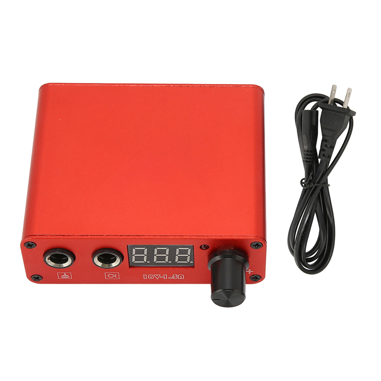 Rotes Usb-netzteil Für Tätowiermaschinen, Anti-ermüdungsmodus, 100–230 V Mit Us-stecker, Kompakt