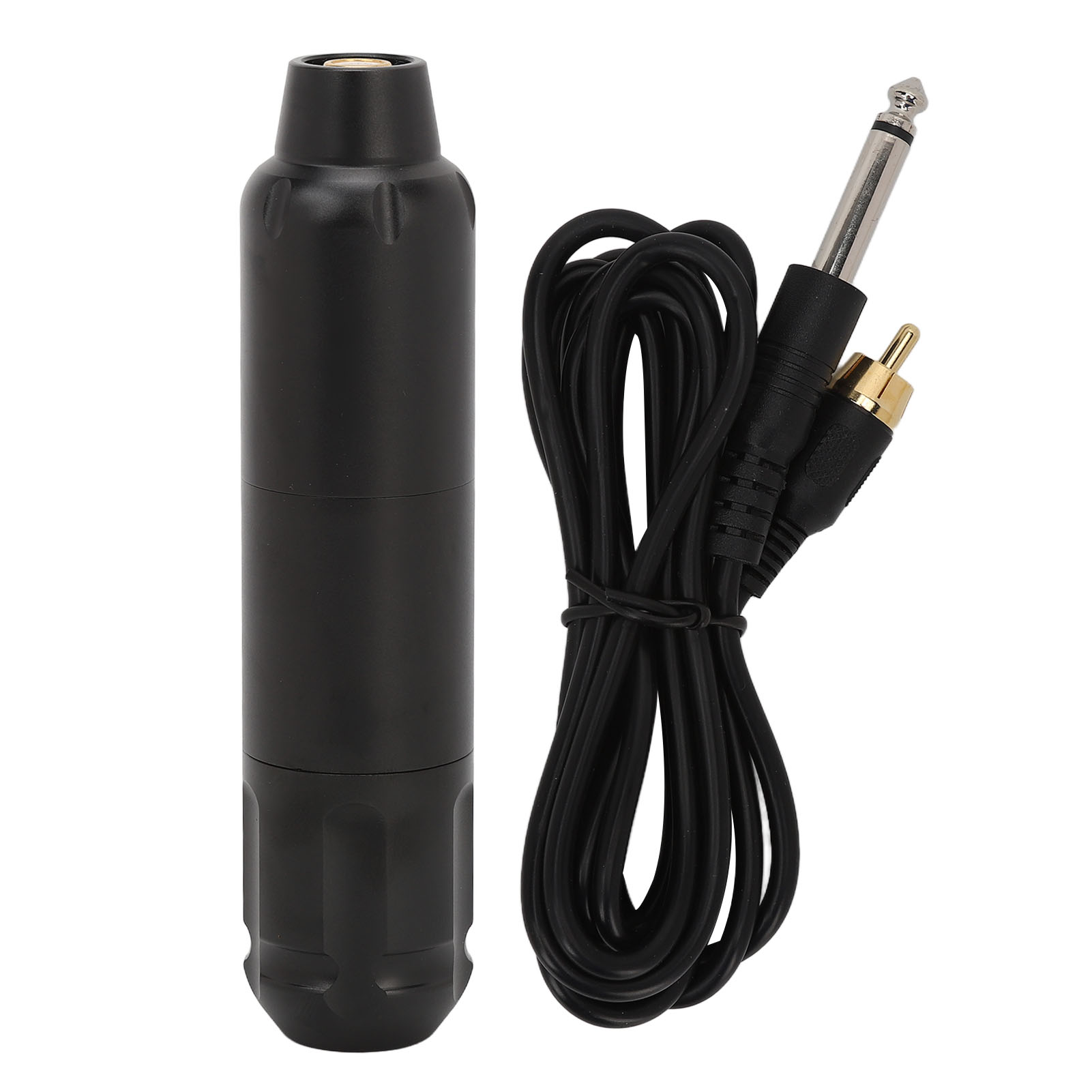 Tätowiermaschinen-stift Mit Rca-anschluss Und Kartuschen – Inklusive Clipkabel, Schwarz