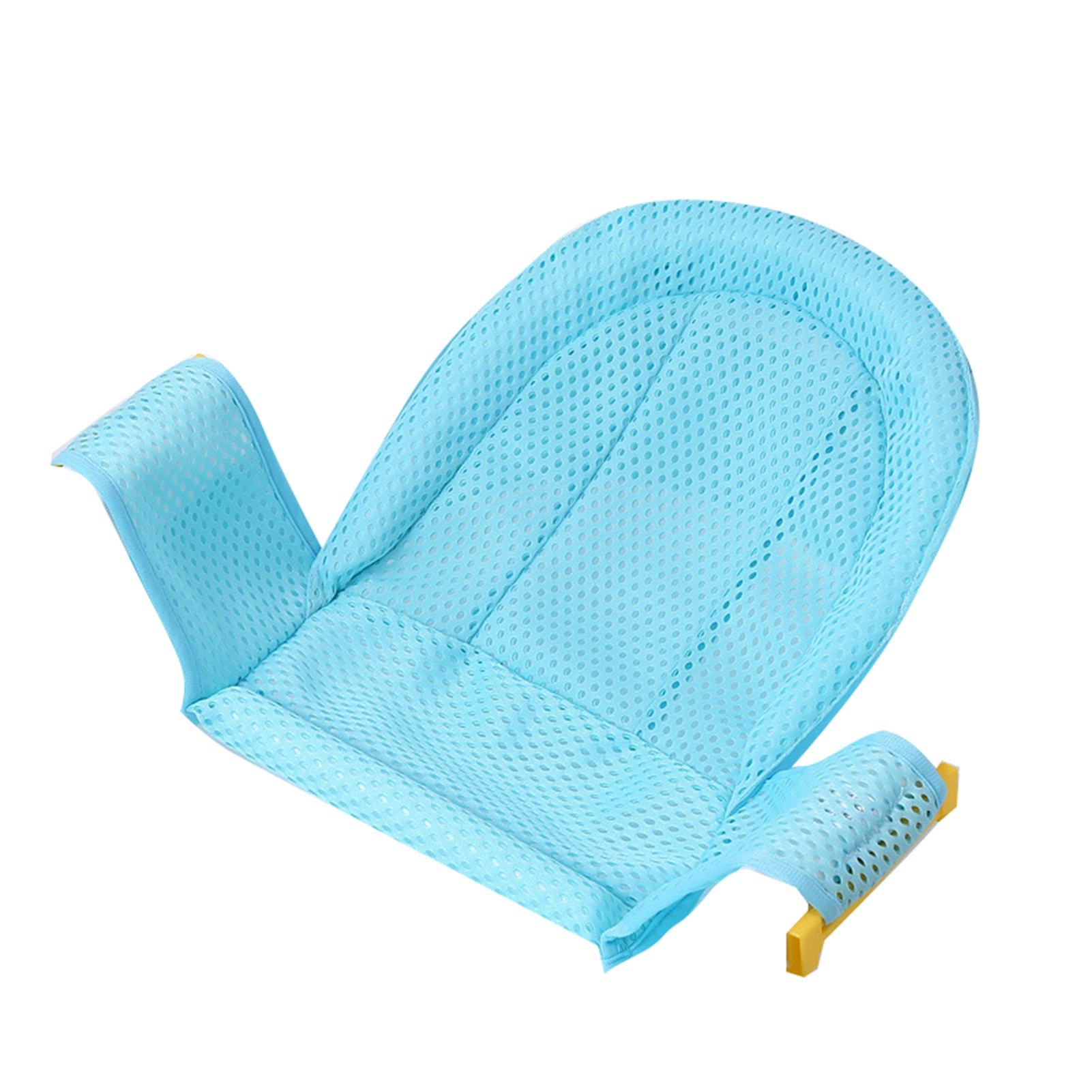 Verstellbarer Babybadesitz Mit Rutschfestem Gurt Und Atmungsaktivem Netzgewebe, Blau, Für Neugeborene