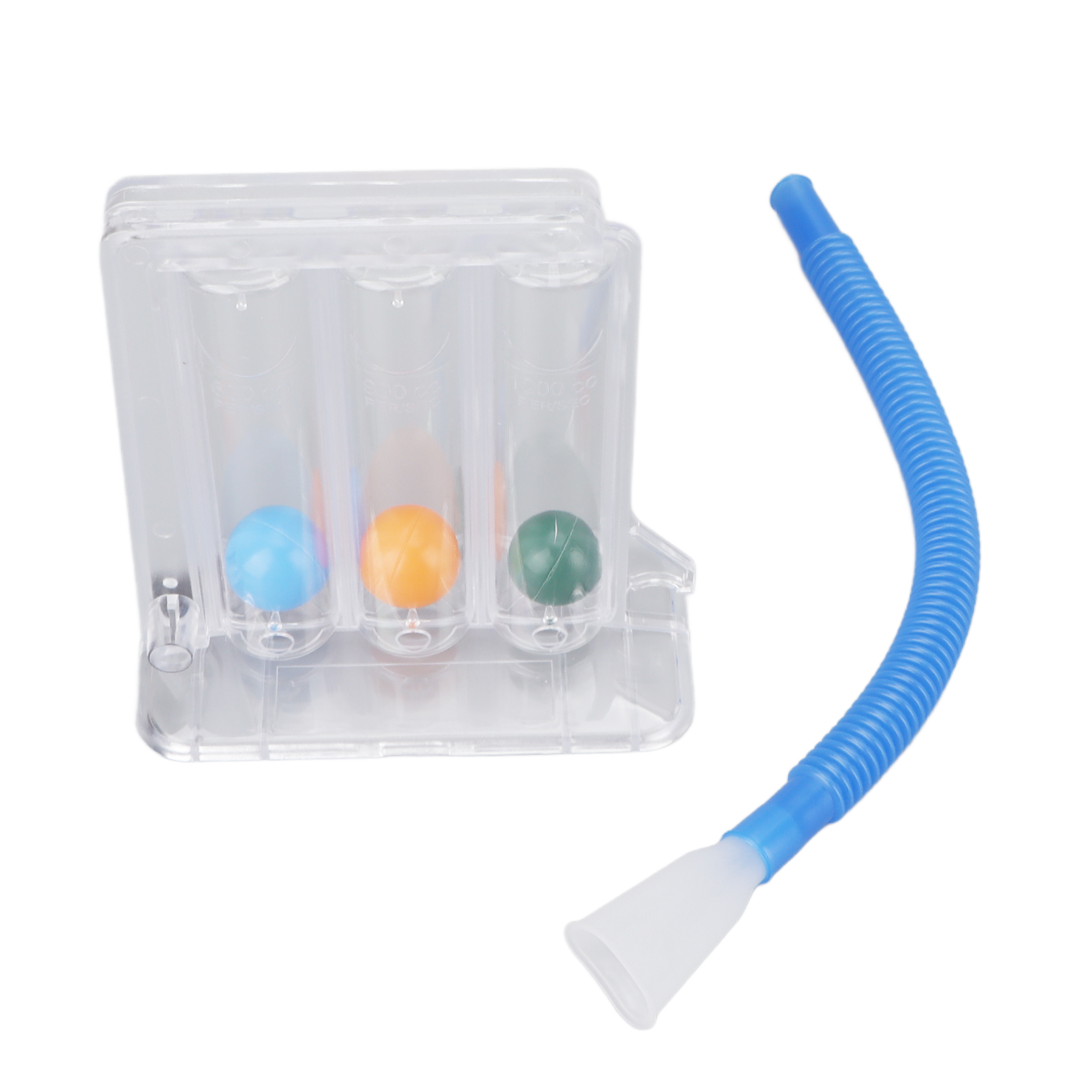 Ballbasierter Atemtrainer – 3 Farbige Bälle Mit Filter Für Das Lungenkapazitätstraining