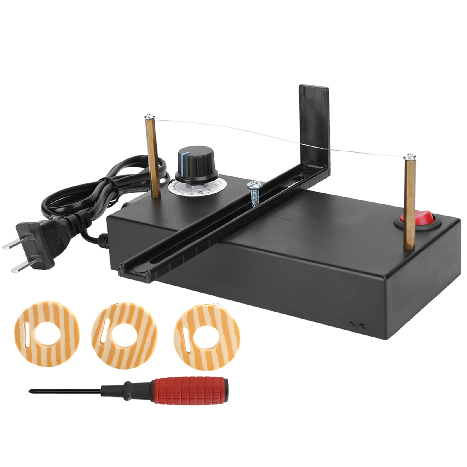 Mini-bandschneidemaschine, Manuelle Elektrische Heizung Ohne Lüfter, Für Spitzenhaarschmuck Und Geflochtene Gürtel, 220-v-stecker (cn-stecker)