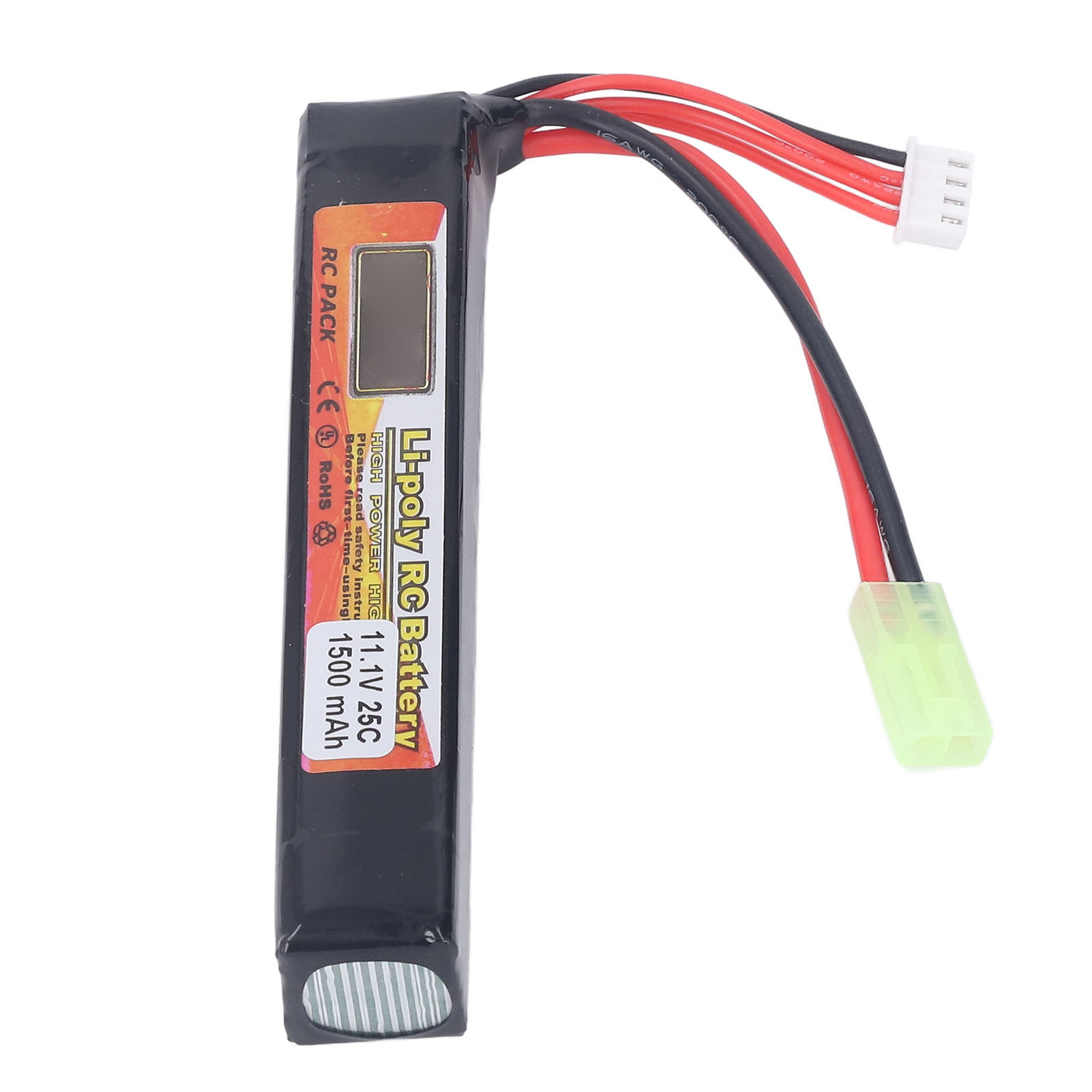 11,1 V 1500 Mah 25c 3s Lipo-akku Mit Tamiya-stecker Für Airbrush- Und Modellbauarbeiten