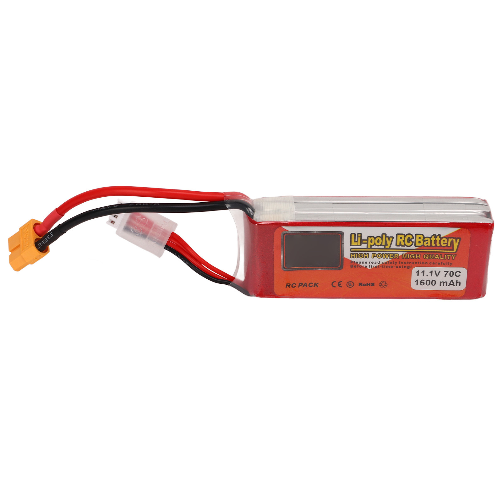 3s 11,1v 1600mah 70c Lipo-akku Mit Xt60-anschluss - Stabiler Ausgangsstrom Für Rc-modellbau