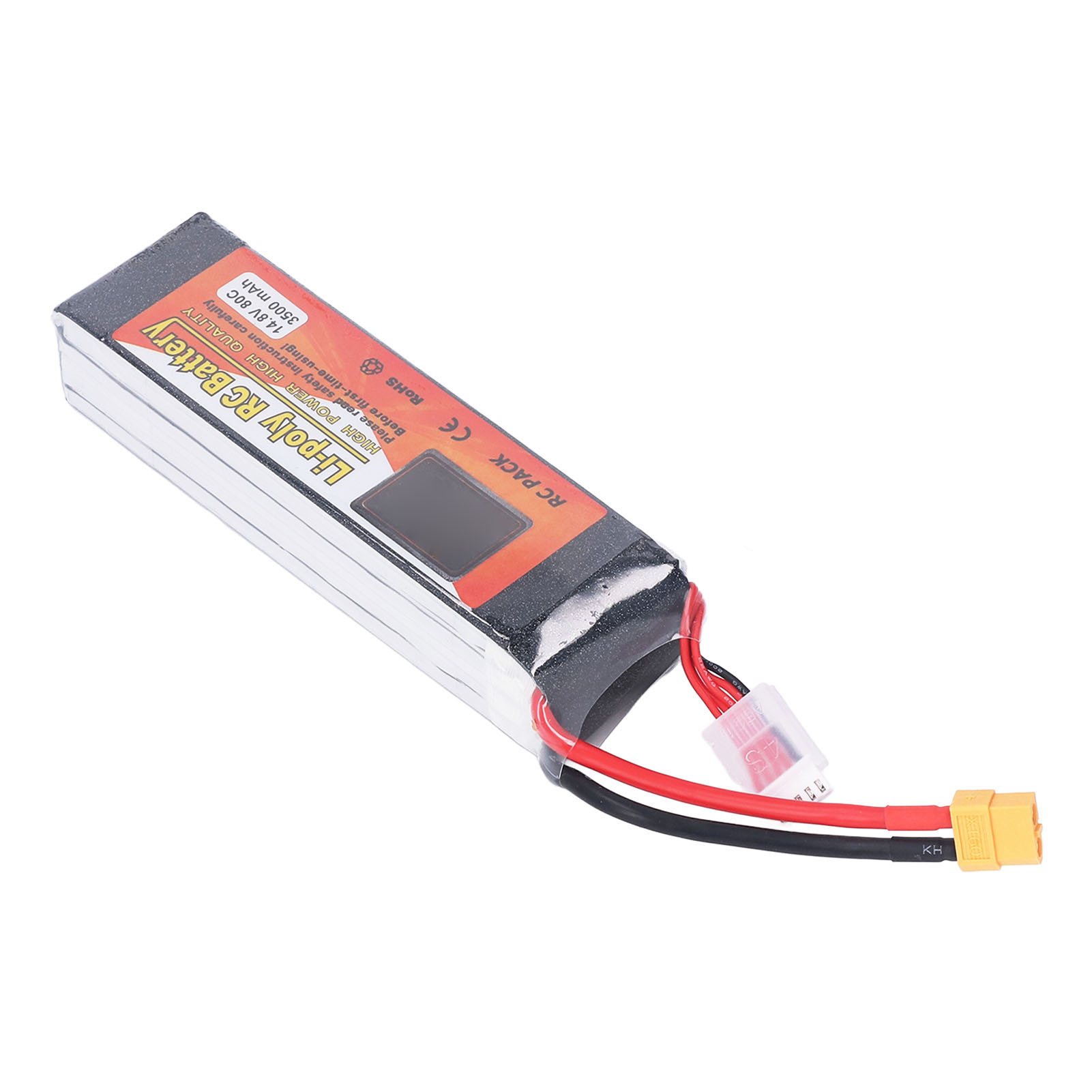 3500mah 80c 14,8v 4s Lipo-akku Mit Xt60-anschluss Für Rc-autos Und Hubschrauber