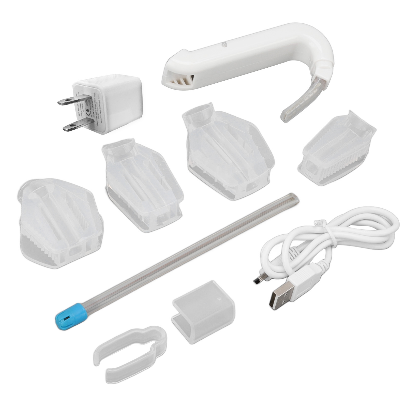Kabellose Intraorallampe Zur Zahnaufhellung, Led-licht Mit Sanfter Absaugung, Netzteil Mit 110-240v Us-stecker.