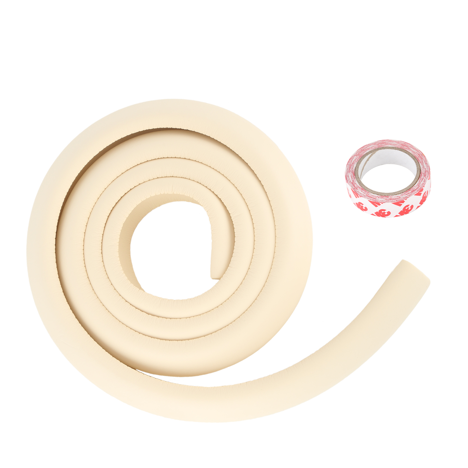 L-förmiger Eckenschutz Für Babys Aus Elastischem Schaumstoff Für Möbel, Sicherheit Im Haushalt (beige)