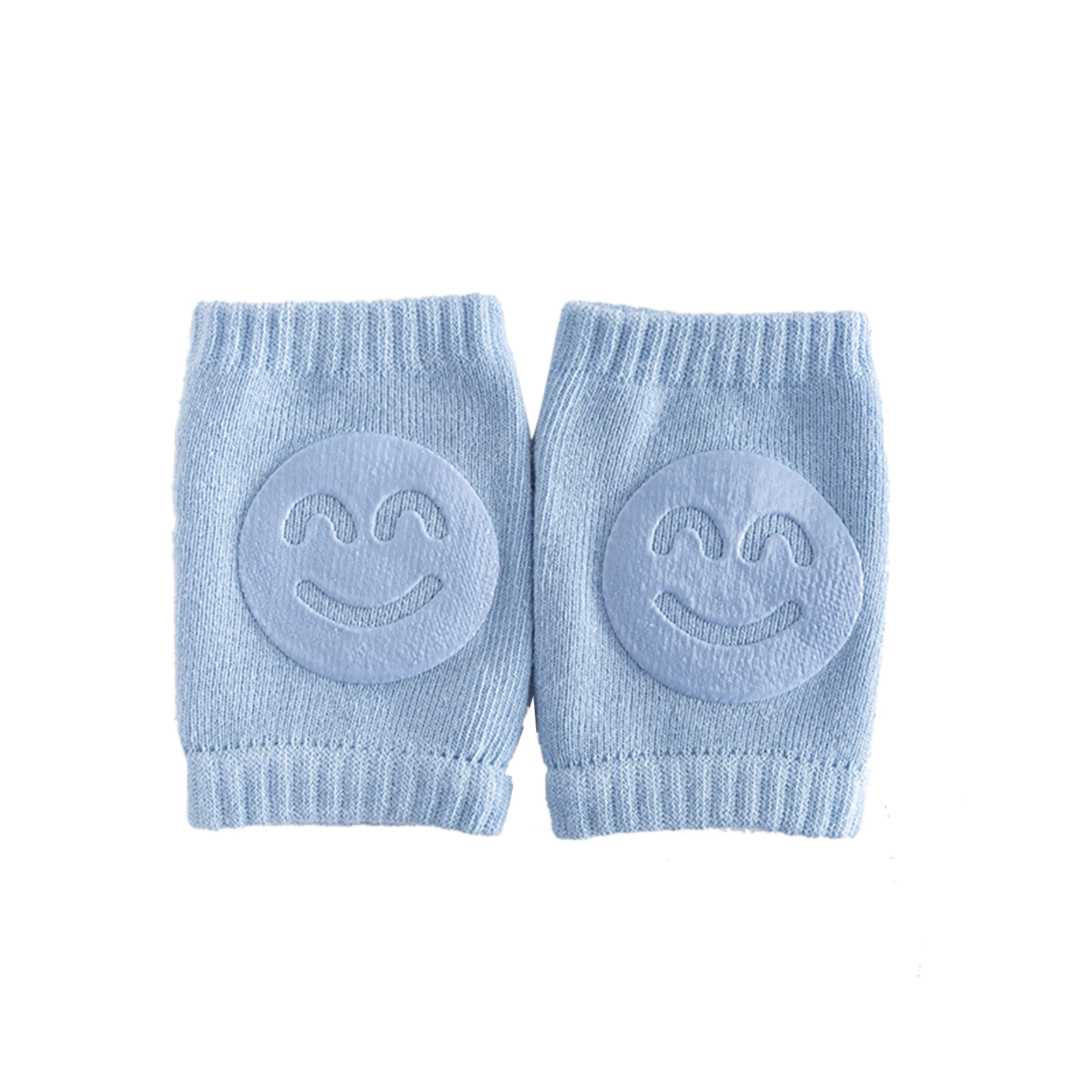 Atmungsaktive, Rutschfeste Knieschoner Aus Baumwolle Für Babys – Unisex-knieschoner, Einheitsgröße, Blau