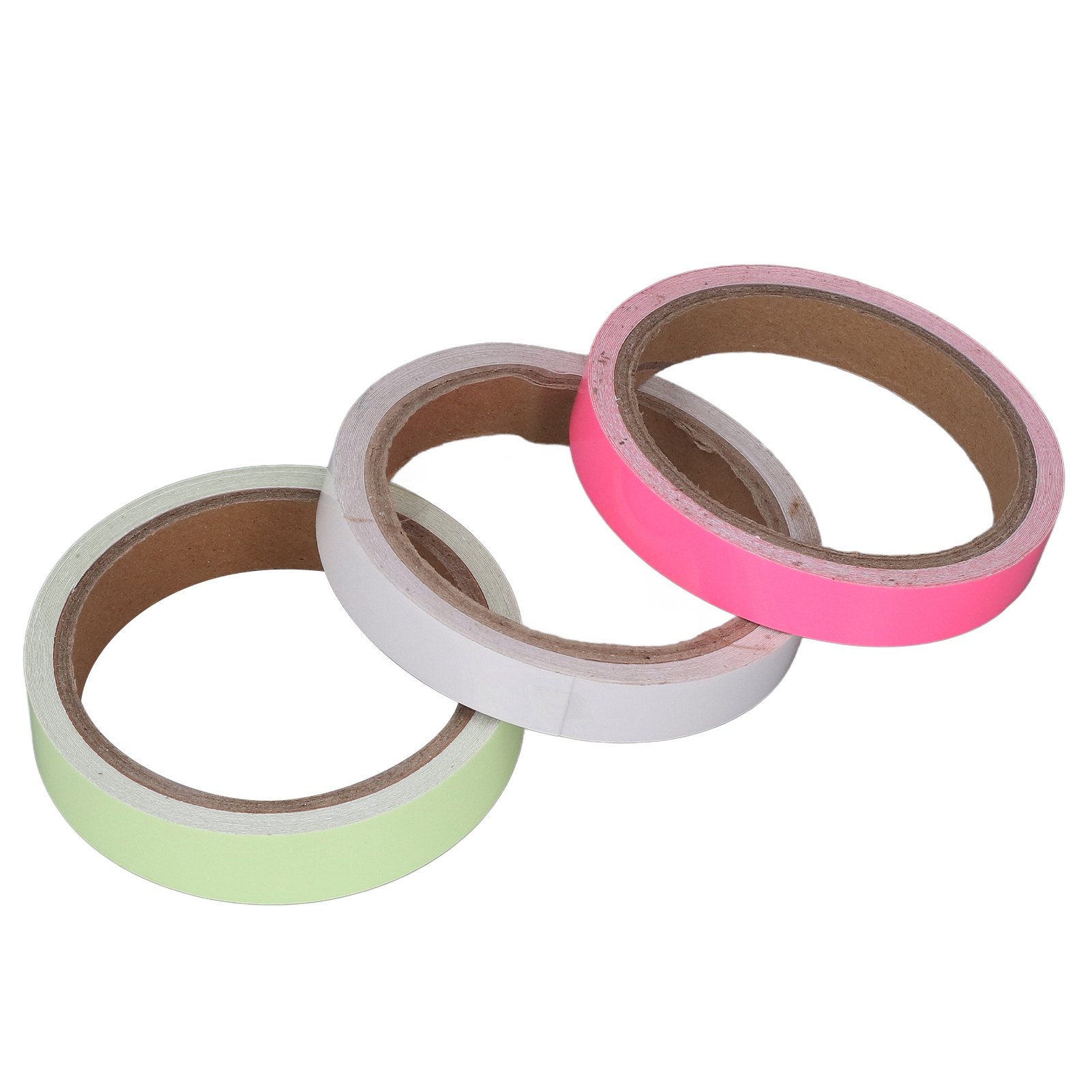 Leuchtstreifen, 5 M, Grün, Blau, Pink, Fluoreszierend, Reflektierend, Für Bühnen- Und Nachtwarnung, 2 Cm