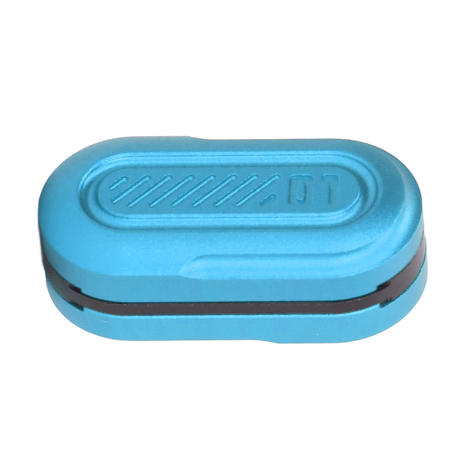 Dreilagiger Magnetischer Haptic-slider Für Erwachsene – Blaue Metallic-kapsel, Anti-stress-spielzeug Bei Angstzuständen Und Adhs