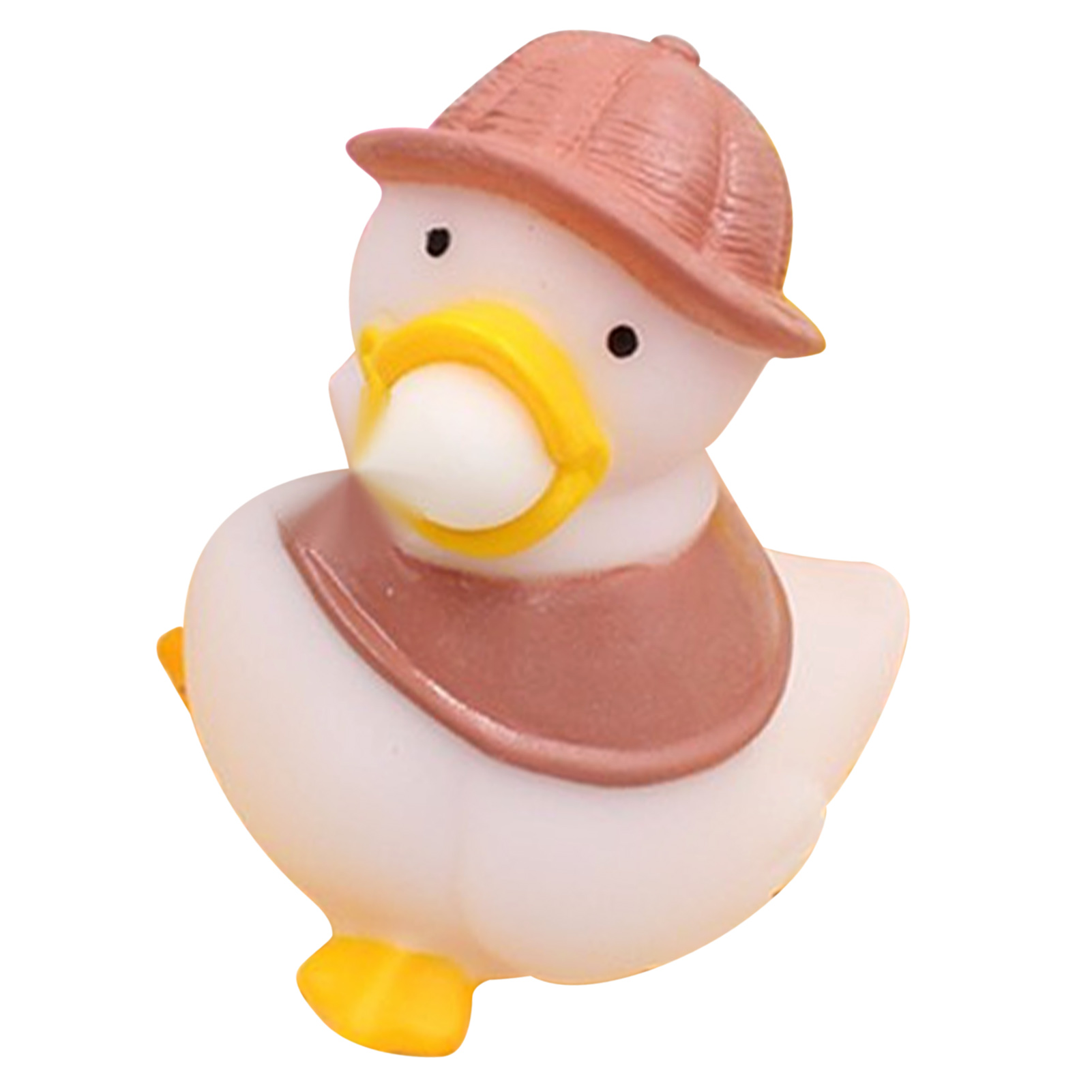Weicher Und Dehnbarer Enten-stressball Für Kinder Und Erwachsene – Stressabbau, Braun