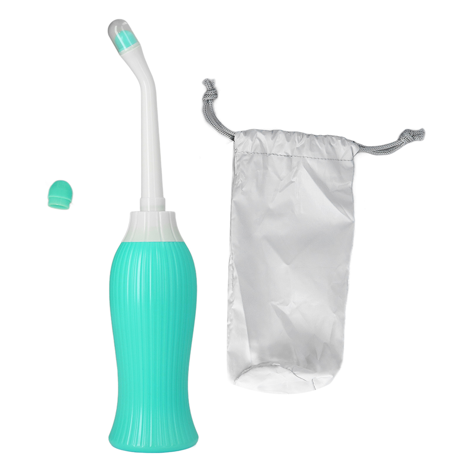 Tragbare 450-ml-hochleistungsflasche Für Intimhygiene, Wochenbett Und Babypflege – Grün