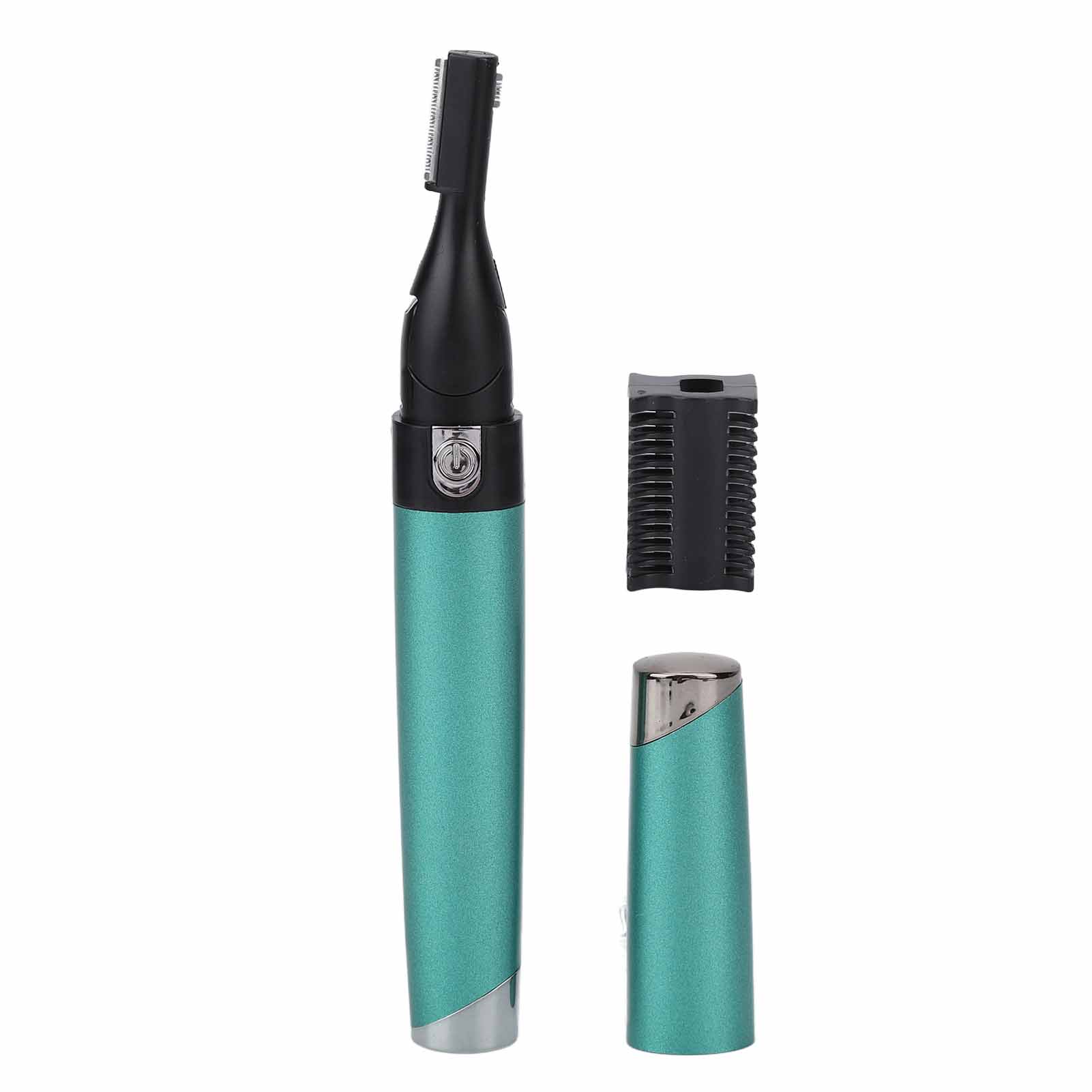 Wasserdichter Elektrischer Augenbrauentrimmer, Flexible Stiftform Zur Gesichtshaarentfernung, Ideal Für Reisen Und Zuhause, Grün