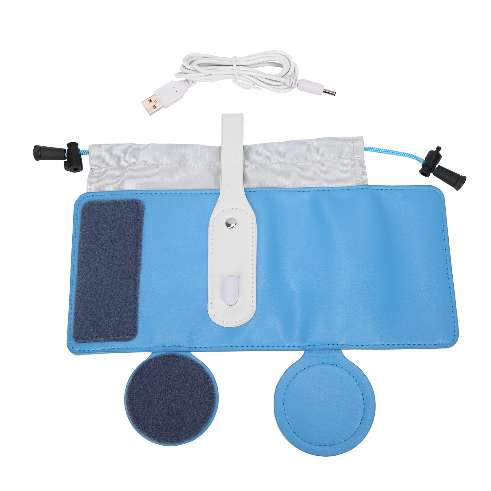 Tragbarer Flaschenwärmer, Reisetasche Zum Erwärmen Von Babyflaschen, Praktisches Accessoire, Dunkelblau