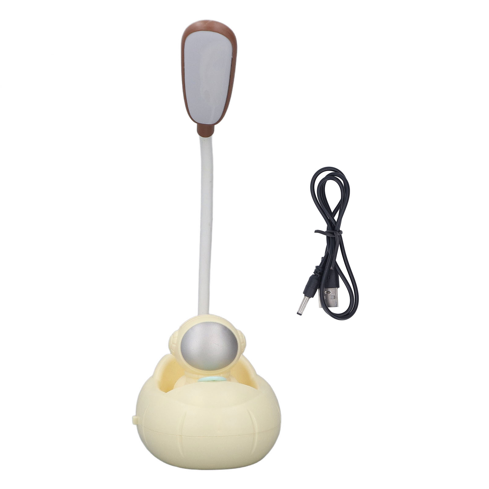 Flexible Astronauten-led-schreibtischlampe, Leselampe Mit Augenschutz Und Usb-ladefunktion