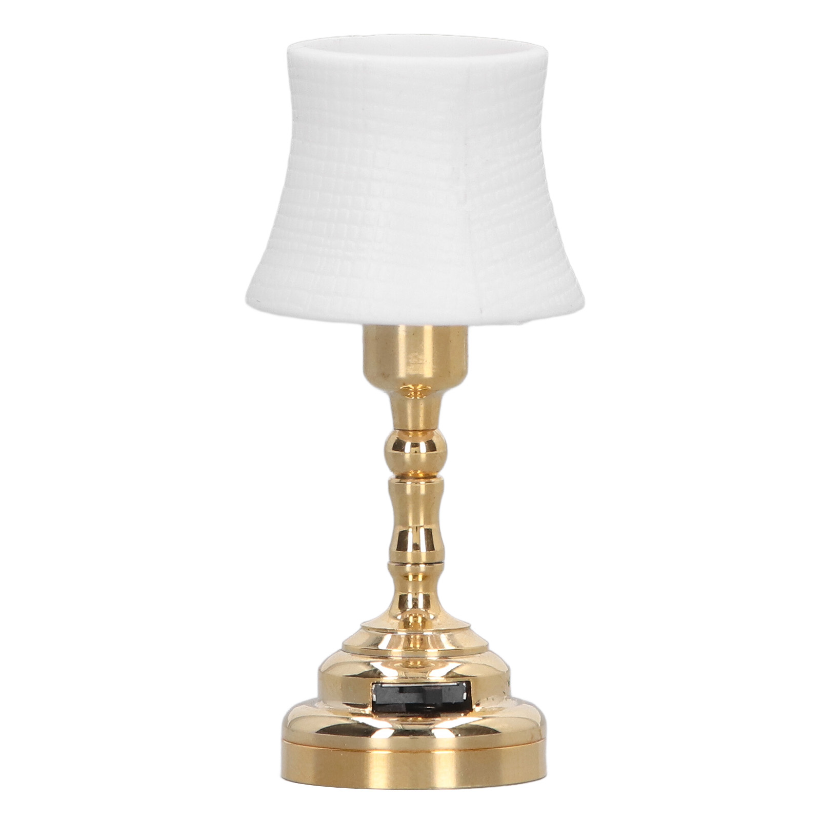 Miniatur-schreibtischlampe Im Modernen Stil (maßstab 1:12) Für Puppenhäuser, Dekorative Leuchte