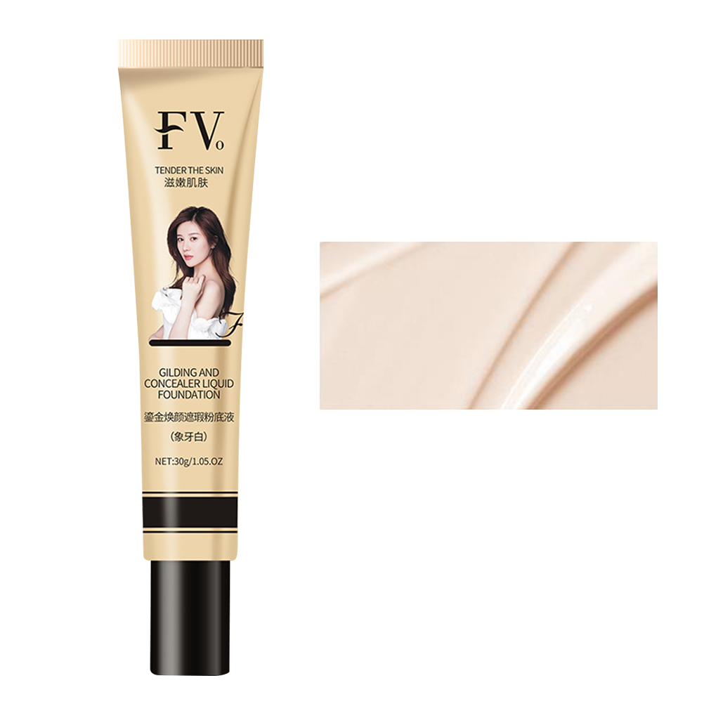 Langanhaltende, Wasserfeste Flüssig-foundation, 30 G, Mit Feuchtigkeitsspendendem Concealer