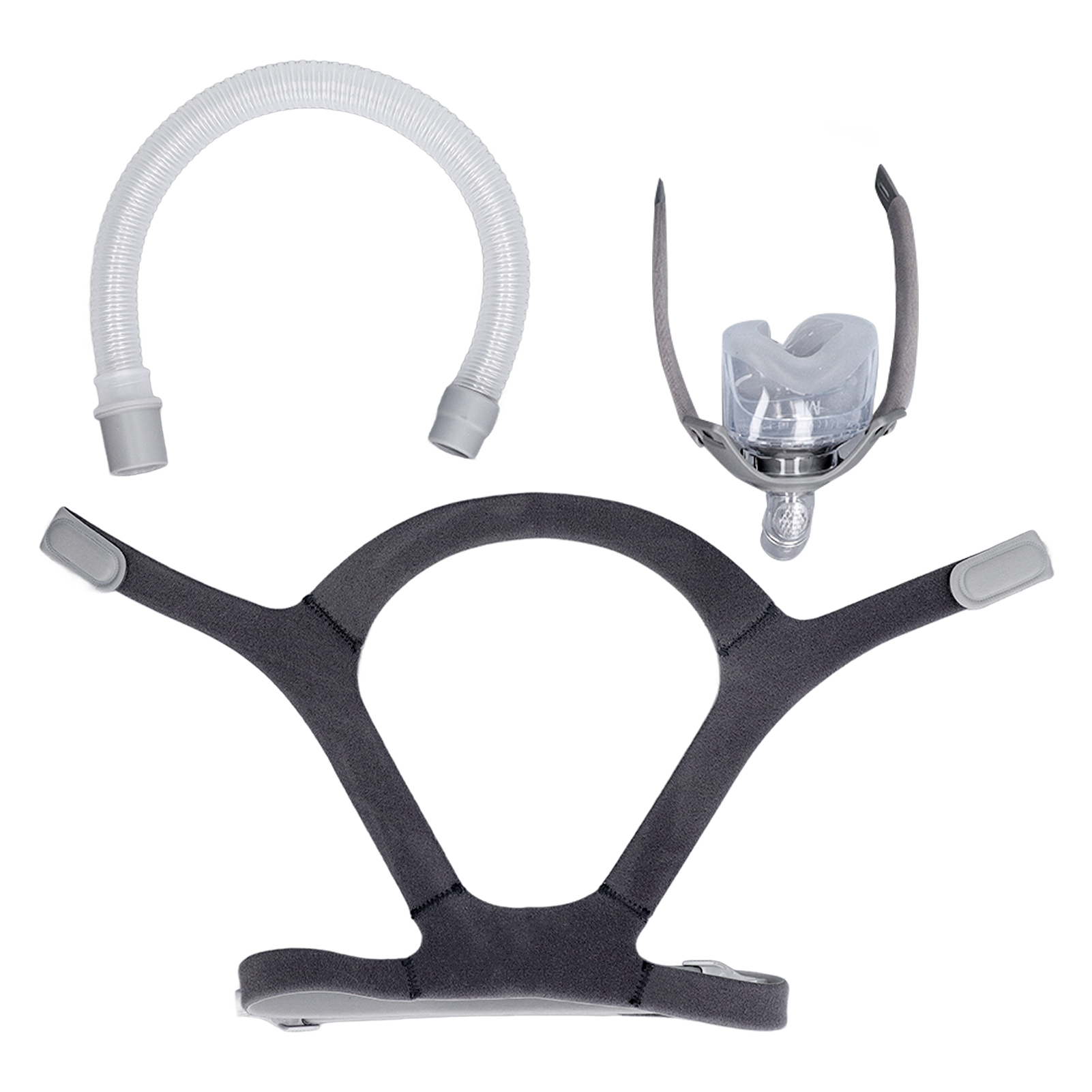 Nasenmaske Für Beatmungsgeräte Mit 360° Drehbarem Adapter Und Kopfband, Kompatibel Mit N5b M