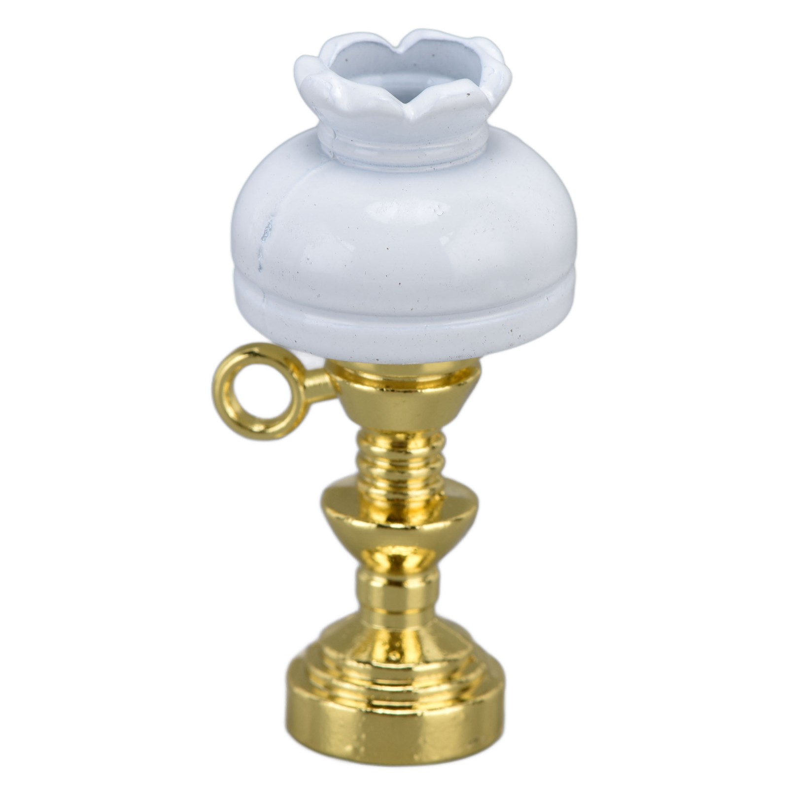 Miniatur-tischlampe Im Retro-stil (maßstab 1:12) Für Puppenhäuser, Dekorative Leuchte Für Kinder Ab 3 Jahren