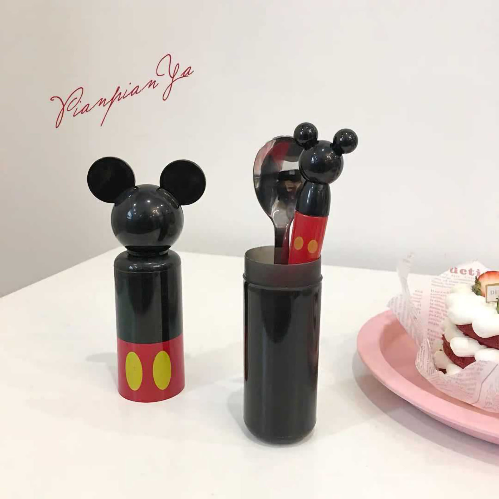 Kinderbesteck-set Aus Edelstahl – Gabel Und Löffel Mit Etui Für Zuhause Und Kinderzimmer
