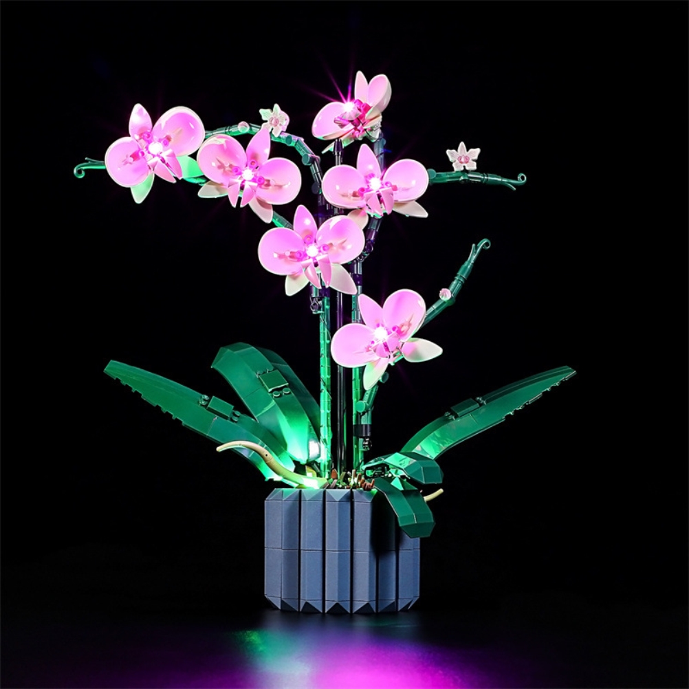 Lego 10311 Led-orchideen-beleuchtungsset - Dekorative Leuchte Für Büro Und Wohnzimmer