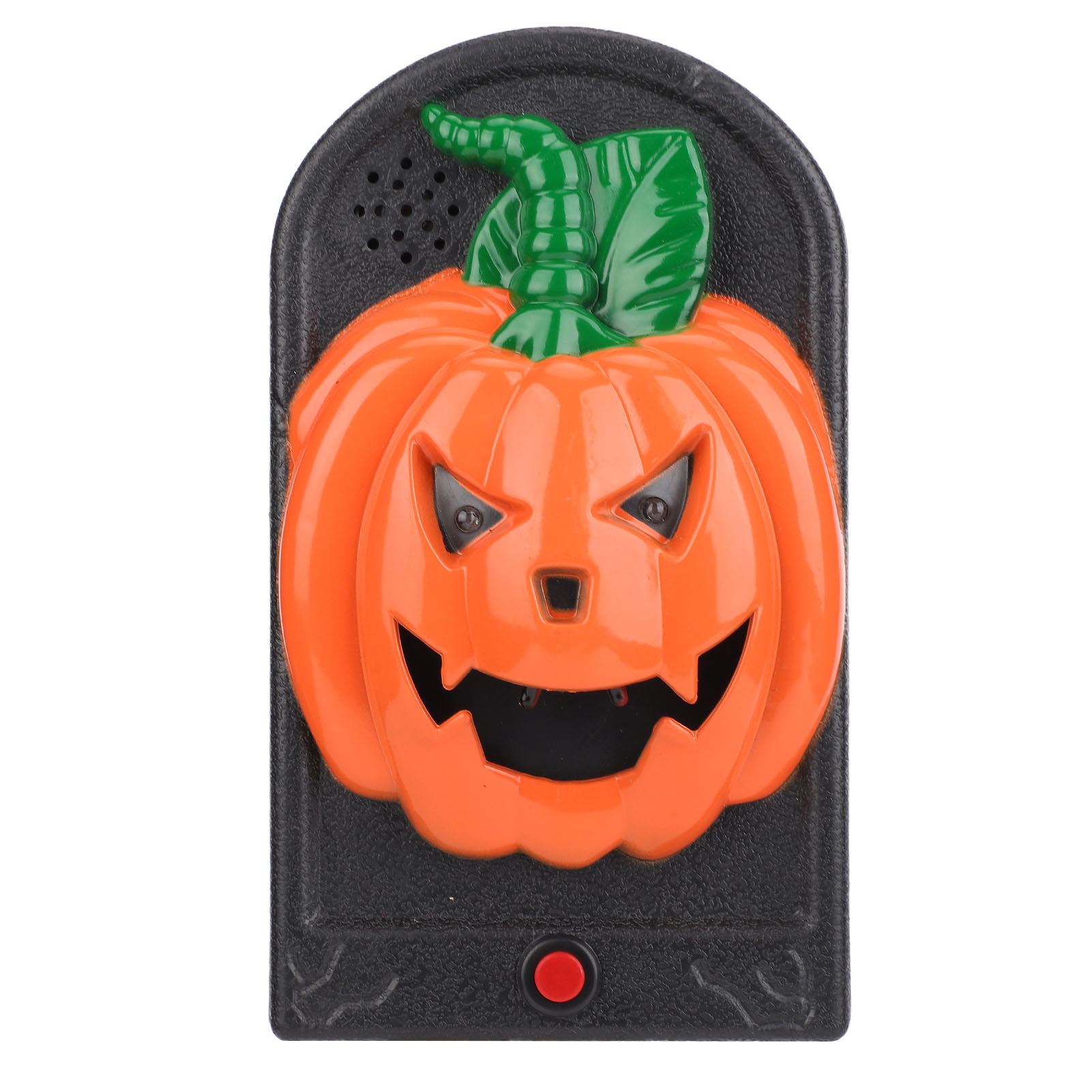 Licht- Und Klangstarke Halloween-türklingel In Kürbisform Für Spukhausdekoration, Bar Oder Escape-game.