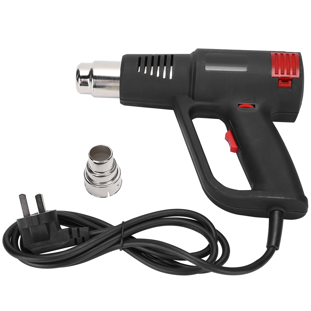 2000-w-heißluftpistole Mit Led-leuchte Und Temperaturregelung Für Schrumpfschläuche, 220-v-stecker (australien)