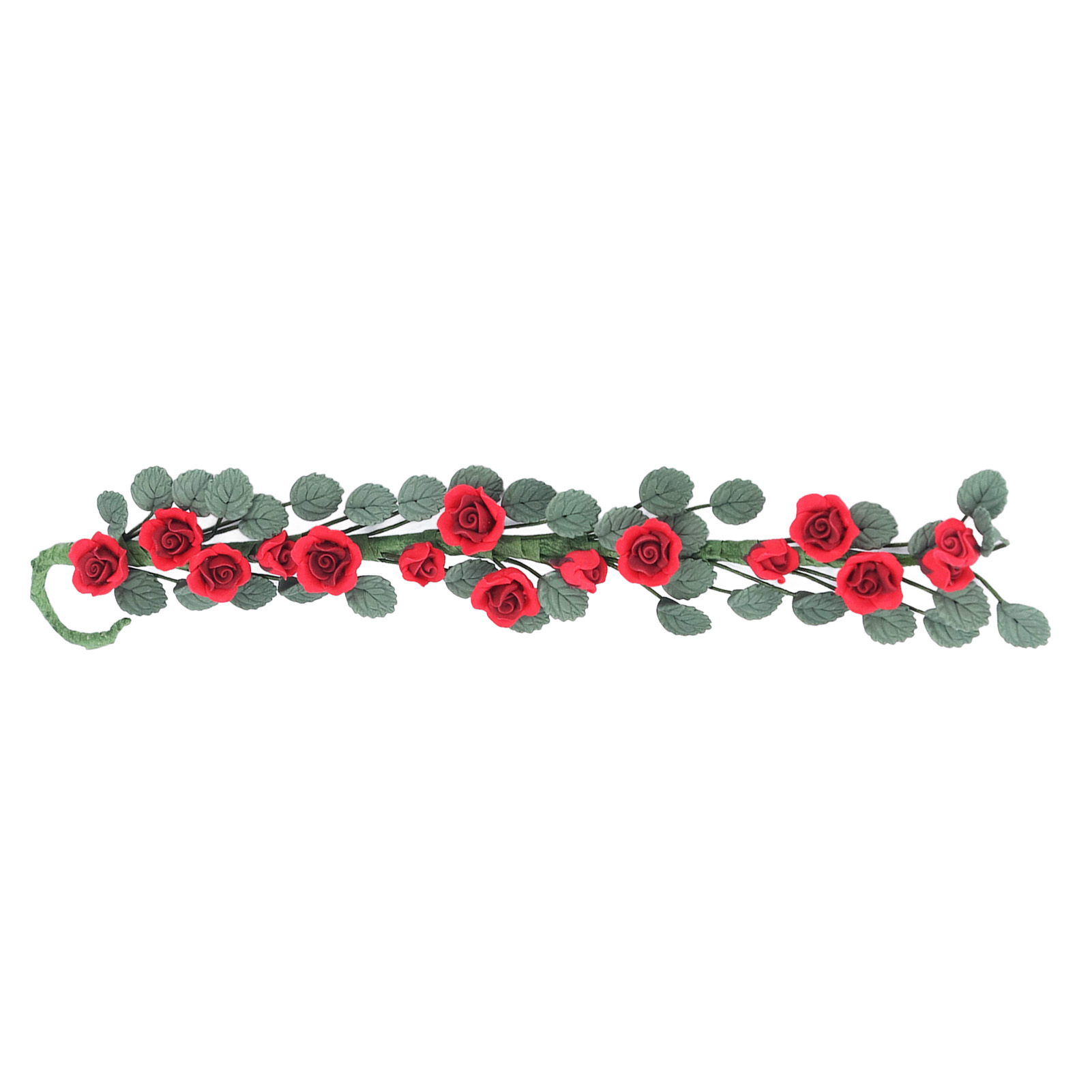 Miniatur-rosenranke 1:12 Für Puppenhäuser – Blumendekoration Und Kreatives Accessoire