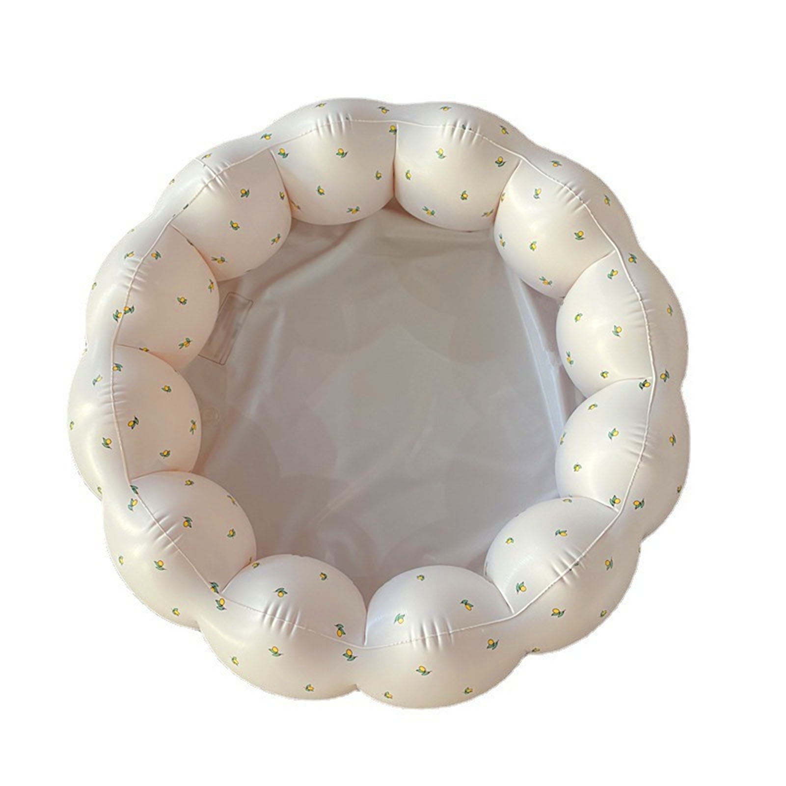 Tragbares, Aufblasbares Babybecken Mit Blütenblattdesign, Faltbares Pvc Für Drinnen Und Draußen, 4-blütenblatt-modell