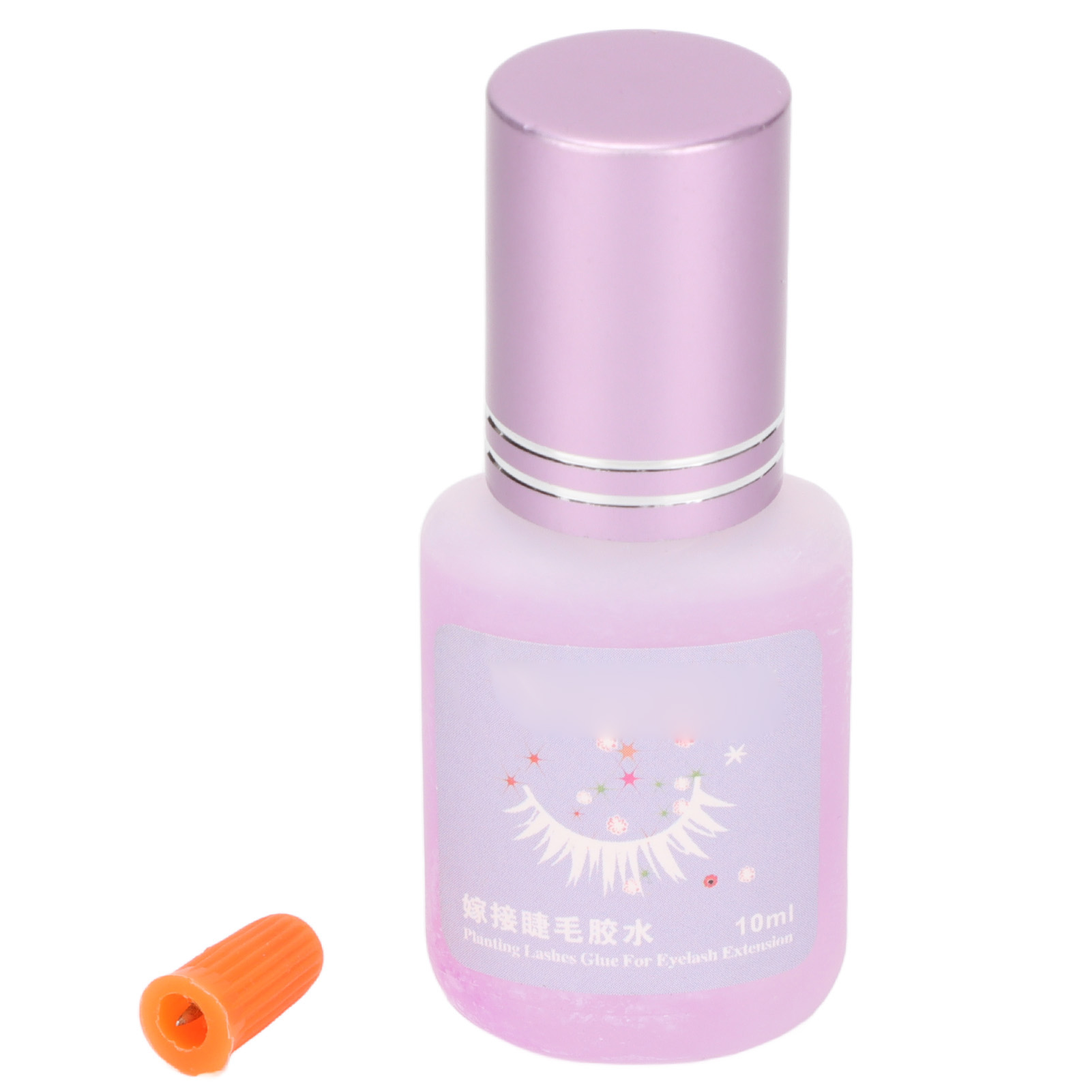 Wimpernkleber 10 Ml, Ultraschnell Trocknend In 1 Sekunde, Hält 70 Tage, Langanhaltend Für Wimpernverlängerungen