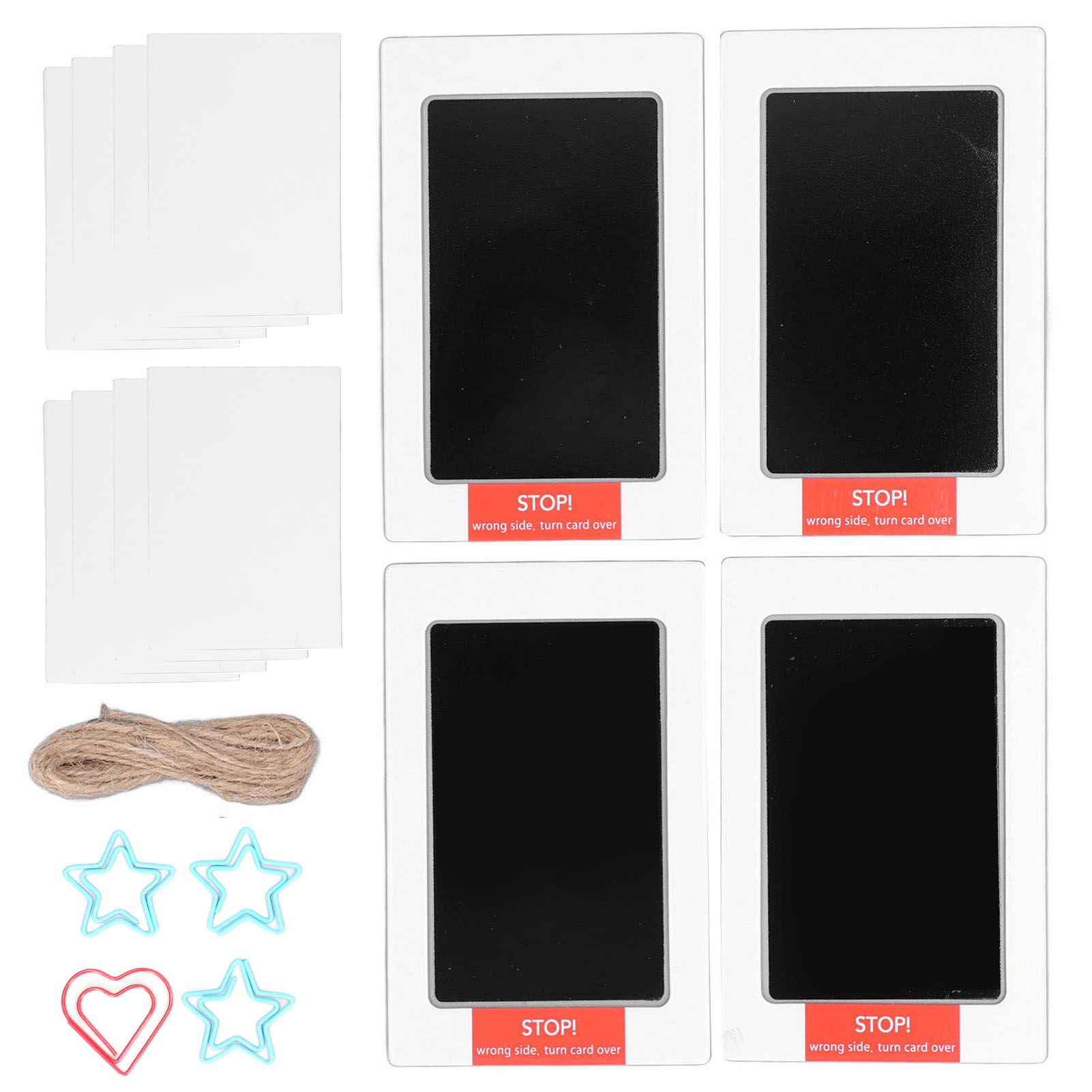 4-teiliges Set Für Ungiftige, Schnell Trocknende Babyfußabdrücke, Ideal Für Hand- Und Fußabdrücke Von Neugeborenen Oder Tierpfotenabdrücke, Mit Herz- Und Sternschablonen.