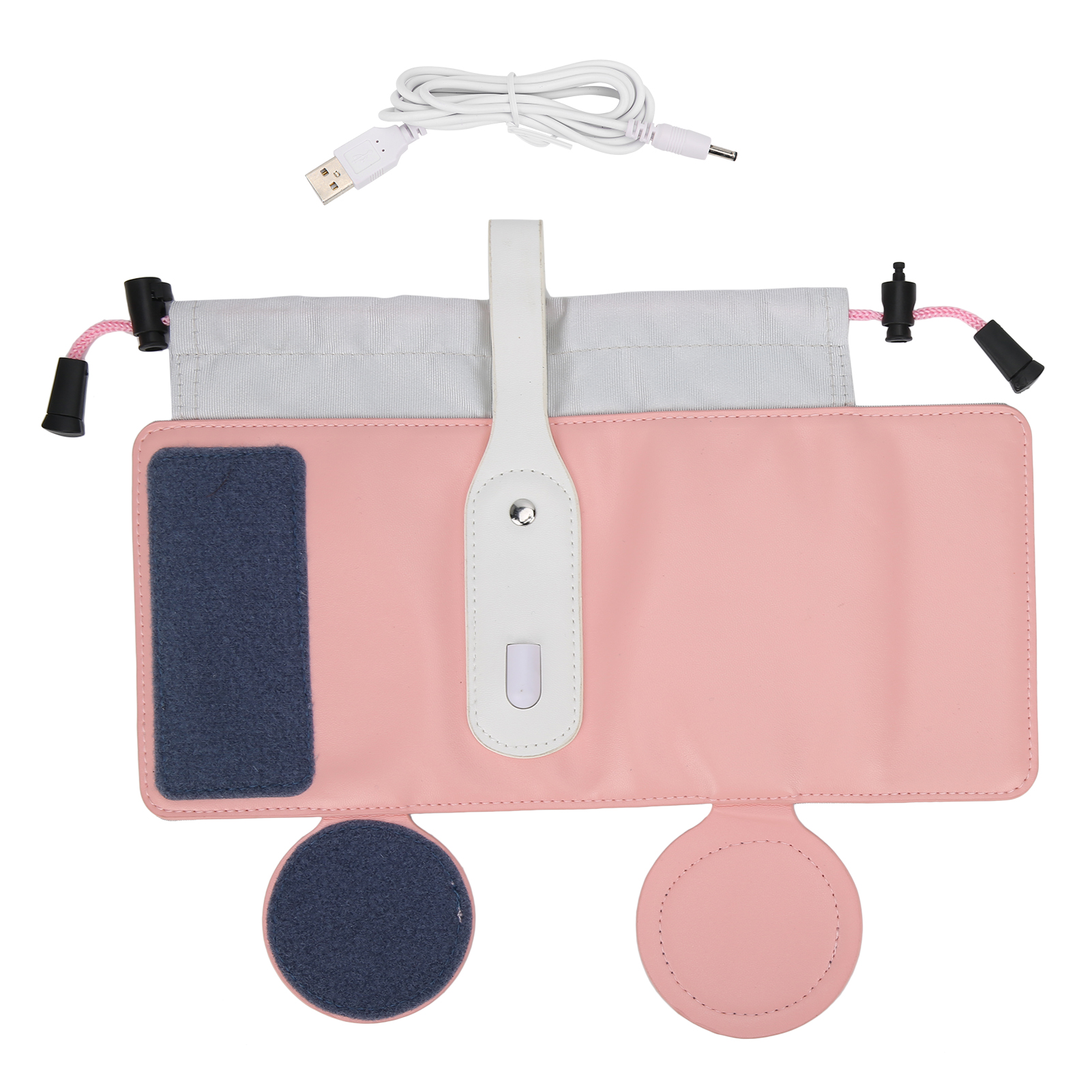 Tragbarer Flaschenwärmer – Wärmetasche Für Unterwegs – Rosa Babyaccessoire