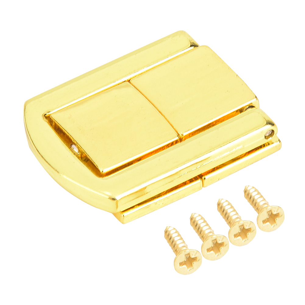Stück Drehverschlüsse Aus Zinklegierung Für Gepäck Und Taschen, Sicherer Verschluss, Glänzend Goldfarben
