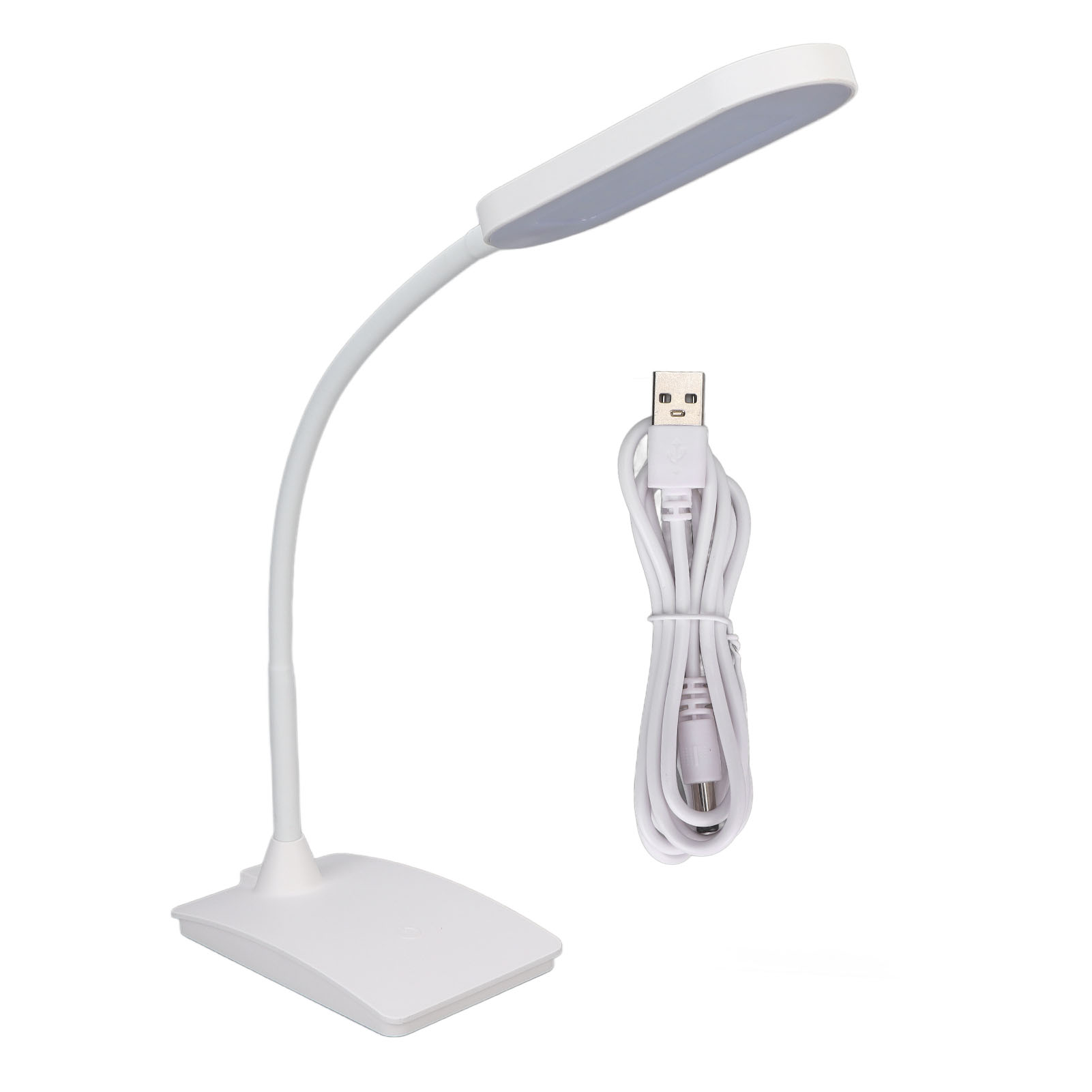 Led-schreibtischlampe Mit 3 Helligkeitsstufen, 27 Leds, Faltbar Zum Lesen, Schminken Und Tätowieren, Weiß