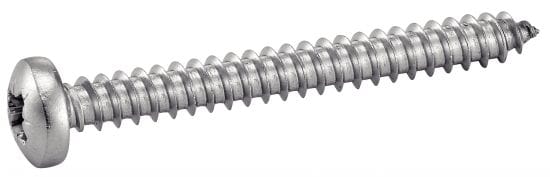 Schraube Für Blech Mit Zylindrischem Kopf, Pozidriv - Edelstahl A2 3,9x25 Mm - 200 Stück In Der Packung