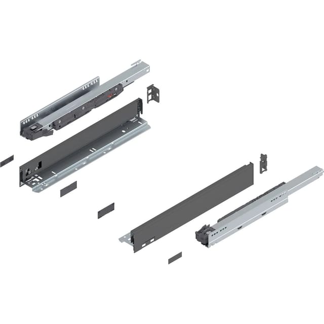 Blum - Legrabox Pure Set Höhe N Otion S, 40kg, Nl 450, Oriongrau