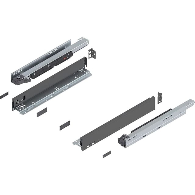 Blum - Legrabox Pure Set Höhe N Otion S, 70kg, Nl 450, Oriongrau