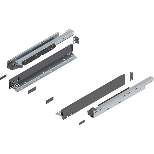 Blum - Legrabox Pure Set Höhe N Otion S, 70kg, Nl 500, Oriongrau