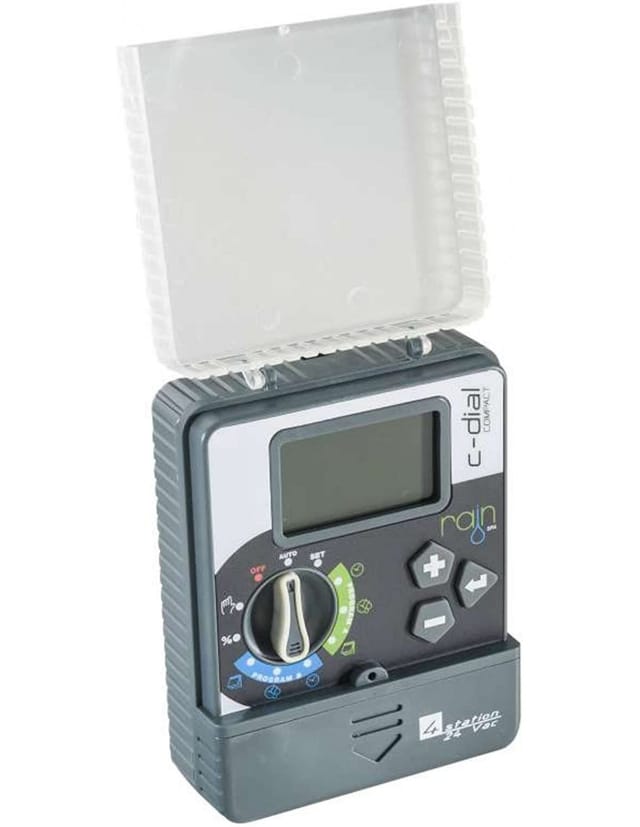 Bewässerungsprogrammierer C-dial 24 Volt + Transformator – 4 Wege – Rain Irrigation