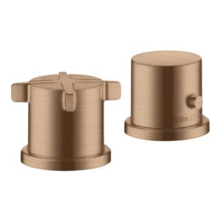 Axor - Hansgrohe Citterio E 2-loch Wannenrandarmatur Mit
