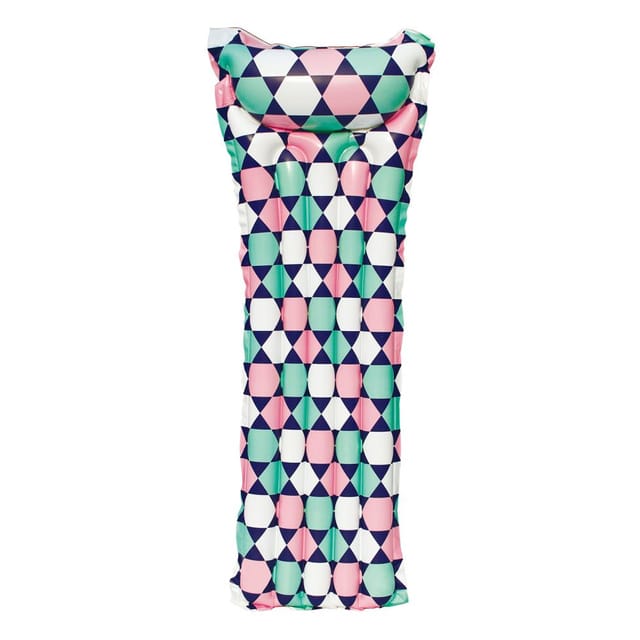 Summer Waves - Luftmatratze Summer Fun Geometric 1,68 M X 61 Cm Luftmatratze